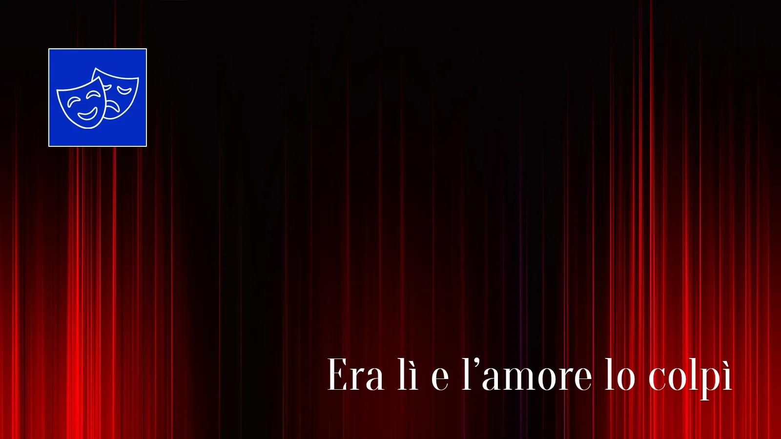 Eventi Villa Taranto - spettacolo era lì e l'amore lo colpì