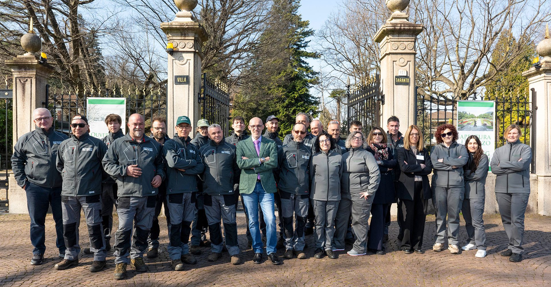 Staff_Giardini Botanici di Villa Taranto, Verbania, Lago Maggiore, Piemonte Staff_Giardini Botanici di Villa Taranto, Verbania, Lago Maggiore, Piemonte
